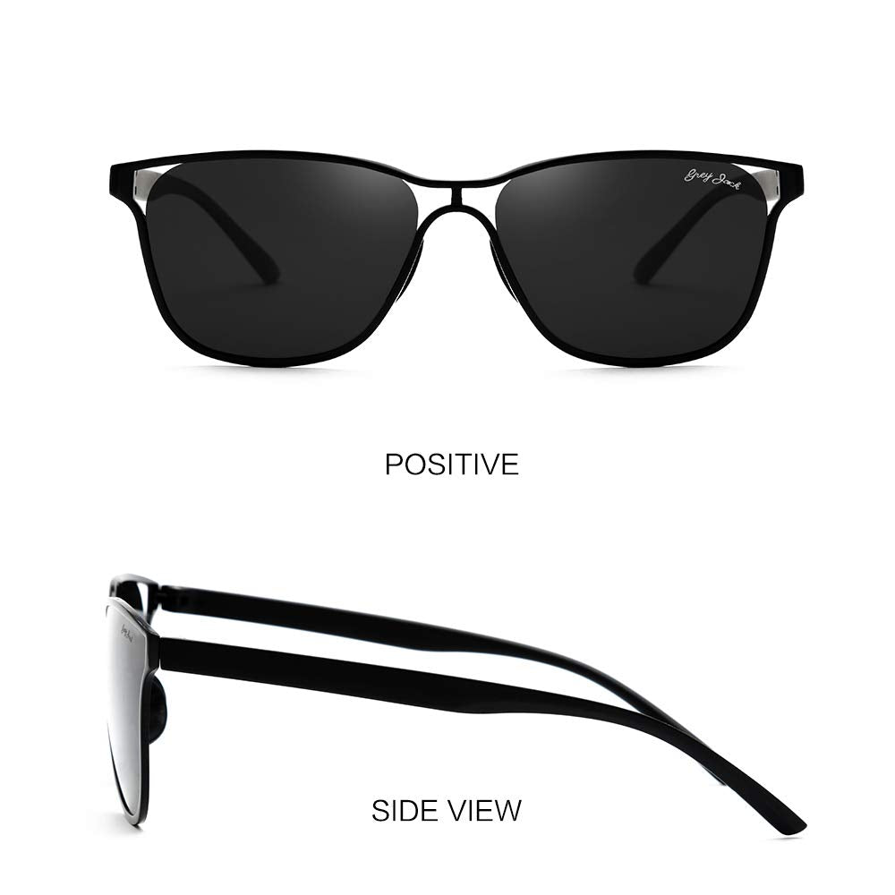 grey jack Polarized Sunglasses for Men Women UV Protected 0975