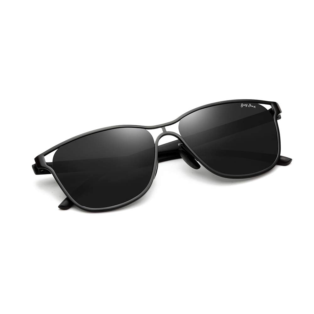 grey jack Polarized Sunglasses for Men Women UV Protected 0975